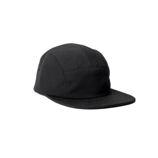 recycled-poly-flat-brim-5-panel-hat-c5 Web_PDP-FlatBrim5PanelHat_Studio_Front_Black.jpg